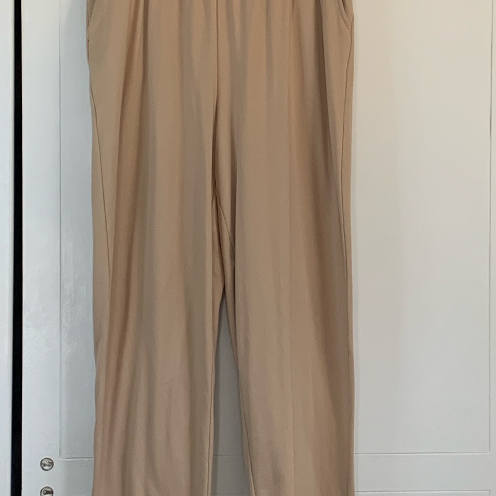 Woman Within Tan Trousers